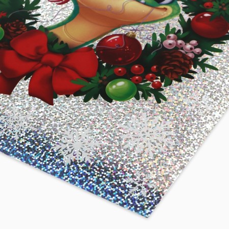 Interior sticker - the head of the "Magic New Year", 21 x 29.7 cm, New Year-1