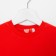 T -shirt for nursery, height 152 cm, red color