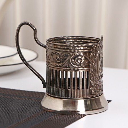 The cup holder "Z", D = 72 mm, nickelled, with blackening-1