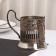 The cup holder "Z", D = 72 mm, nickelled, with blackening