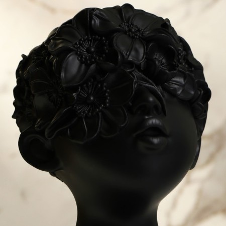 Polystone figurine "Love" Black color 12 x 6.5 x 22 cm-9