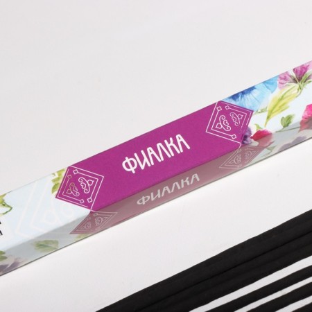 Incense "Breath of nature violet", 8 sticks-1