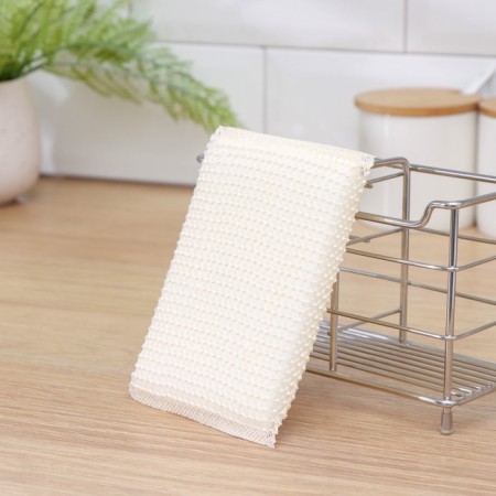 Plug -in -the -the -clock spool of dishes, with a plastic scrub-5