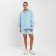 Women's costume (shirt, shorts) minku: oversize color blue, size 44