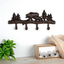 Decorative metal hooks 