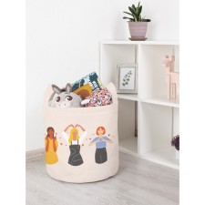 Basket for toys “Recognition of love, size 35x35 cm