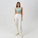 Women's pants Minaku: Casual Collection Color White, Rr. 52