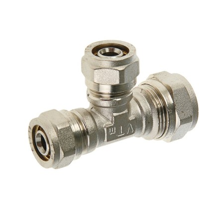 Transitional valtec tee, compressive, 20 mm x 16 mm x 16 mm 16 mm-1