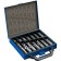Set of drill on metal bison, p6m5, cylindrical shank, 1-10 mm, 99 pcs, class a, case