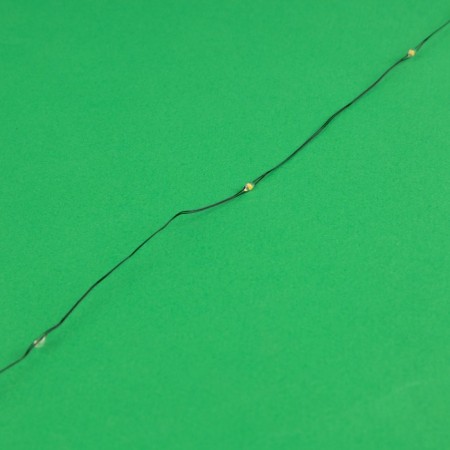 Garland "thread" 10 m Rosa, IP44, silver thread, 100 LED, warm white glow, 2 modes, solar battery-8