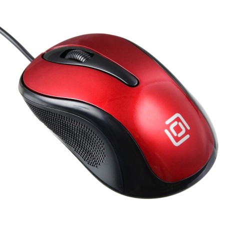 Mouse call 385M black/red optical (1000DPI) USB for a laptop (3but)-4