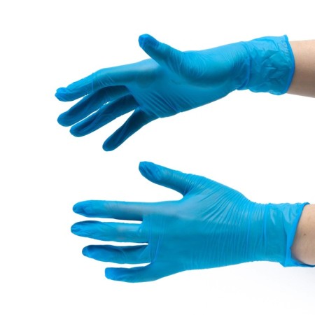 Medical Medical Zks Spectrum Sky nitrilum, blue, size XS, 50 pairs.-2