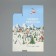 Folding box "Snow New Year", ice rink, 22 x 30 x 10 cm, new year