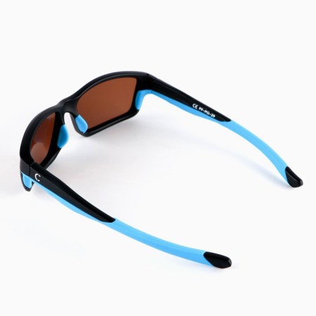 Glasses Polarization Signs of Dew Point in a case, Brown lenses-2
