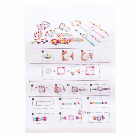 Set for creativity "Create your clock, weave strap" jewelry-5