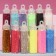 Sparkles for decor, small, set of 12 bottles, multi -colored