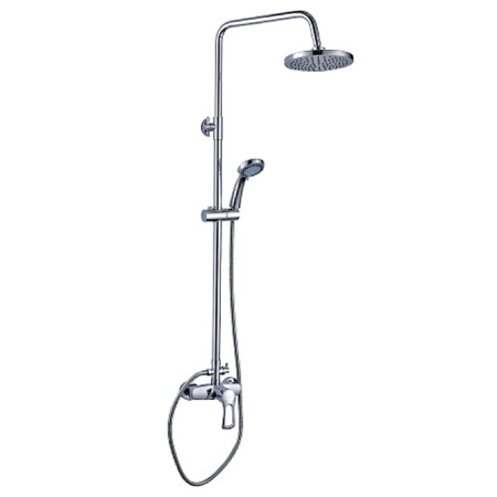 Rossinka T40-45 shower system, one-leaf, chrome