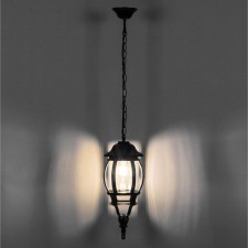 Sadovo-park lamp Feron 8105/PL8105, IP44, E27, 100 W, 160x160x840 mm, black color black