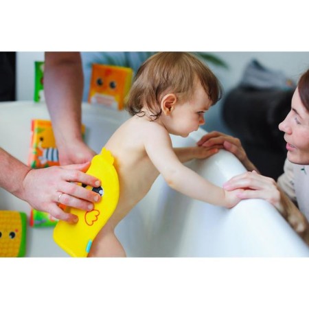 Baby washcloth for swimming "duckling", mittens, from Mahra-6