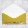 The envelope for money "Congratulations", a gold card, for a dream fulfillment, 16.5 × 8 cm