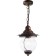 Sadovo-park lamp Feron PL595, IP44, E27, 60 W, 195x195x885 mm, brown color