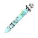 Handle Automatic Ball 10 color, rod 0.7 mm, "panda", mix
