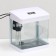 The Seastar HX-180F Aquarium includes: LED lamp, filter, 3.5 l, white