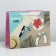 Gift package laminated with a plastic window, packaging, “Summer Stories”, 32.5 x 26.5 x 13.5 cm