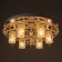 Люстра 5251/6+1 6х40Вт Е14+1х35Вт MR11 ПДУ LED 55х55х19см