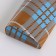 Magnet glass case, length 16 cm, brown/blue color