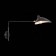 Sconces st. SL305.401.01. SPRUZZO. 1x60 watts, e27, 18x40 cm, black color