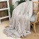 Gumming -luminous Casa Conforte Stella Geometry, 150x200 cm, Beige color, flannel 190 g/m, polyester