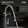 Kitchen mixer Zein Z3765, single -leaf, pour height 27.5 cm, graphite