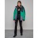 Ski jacket female, size 60, black color