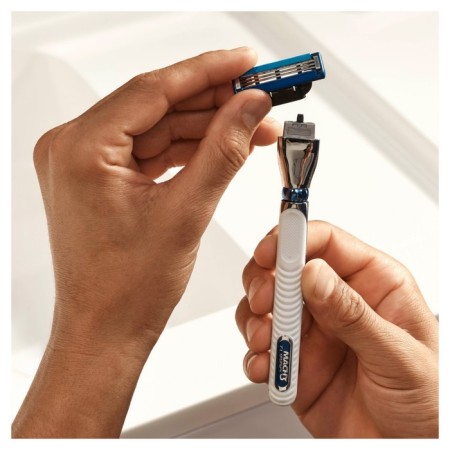 Exchange cassettes Gillette Mach 3 Turbo Aloe, 3 blades, 8 pcs-9