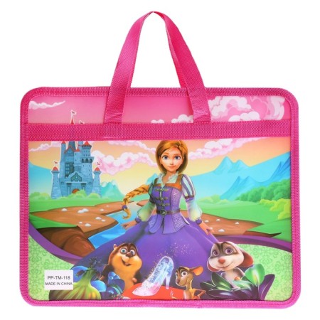 Folder with pens plastic A4, 37 x 22 x 5 cm "Princess"-1