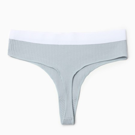 Panties of Brazilian Minaku Rubber Size 40-42, Gray Color-5