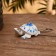 Souvenir "Turtle - Flower painting" Tree 10 cm