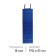 Tourist mat, folding, 170x51x0.8 cm, blue/turquoise color