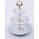 3-tier everages Bernadotte, Decor "Geese"