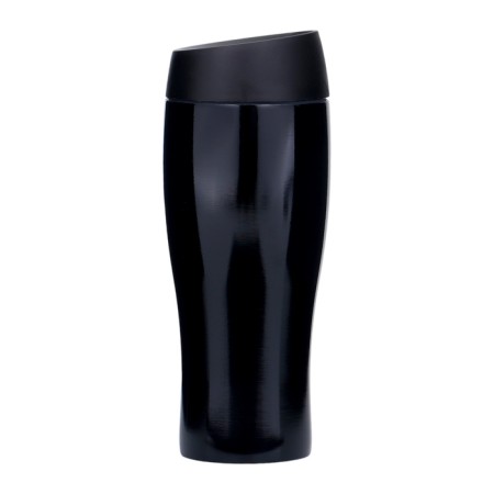 Thermal circle, 450 ml, City, retains heat 12 hours, 8 x 8x 21.5 cm, black