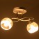 Anava chandelier 2HE27 40W white 48x25x25 cm Bayerlux