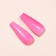 Patching nails, 24 pcs, ballerina shape, pink color