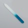 Glass glass for nails "Color gradient", 14 cm, in a case, color mix