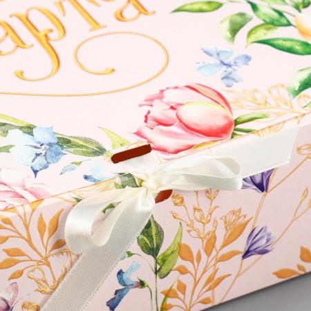 Gift box, packaging, "March 8", 31 x 24.5 x 8 cm-1