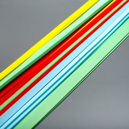 Quilling paper "Applica" 6 mm (set of 200 strips) 4 colors-1