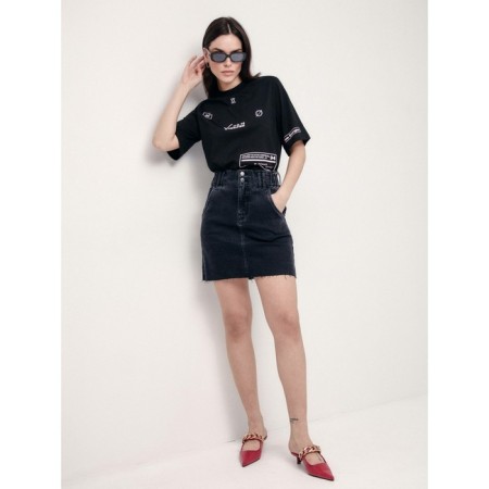 Women's jeans, size XXS, color Washed Black-6