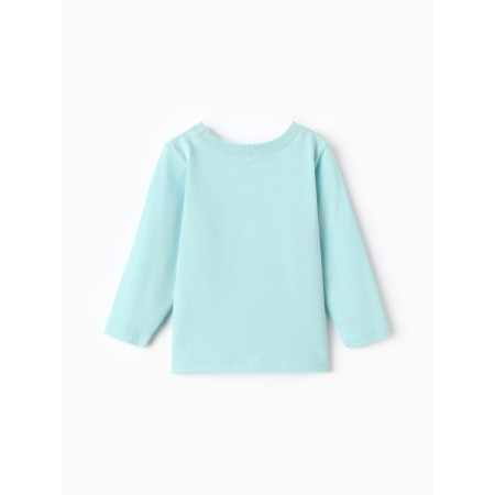 Longslit for a girl, mint color, height 86 cm-3