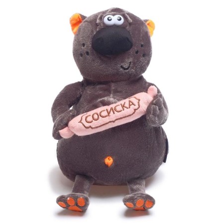 Soft toy "Kotofey & Sosiska", 24 cm, mix-1