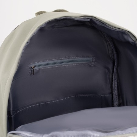 Backpack-Suma, lightning department, external pocket, green color-3